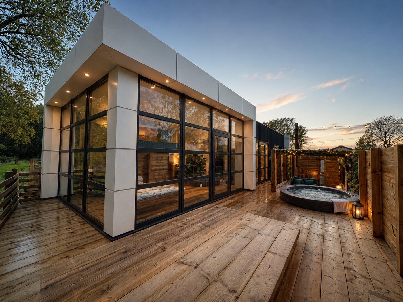 Woodlakes Cube Secret Retreat